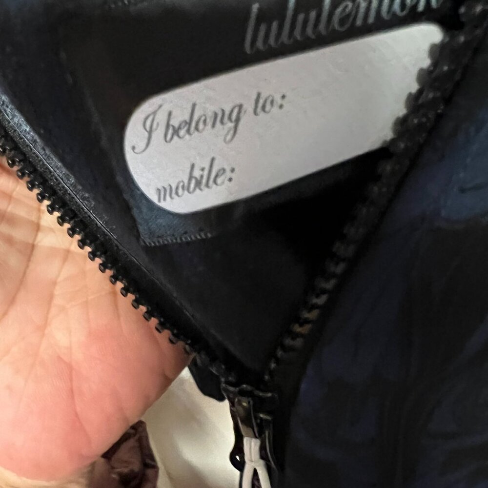 EUC Lululemon Apres Yoga Jacket Dancers In The Snow *Rare -  (Size 6) - Picture 7 of 15